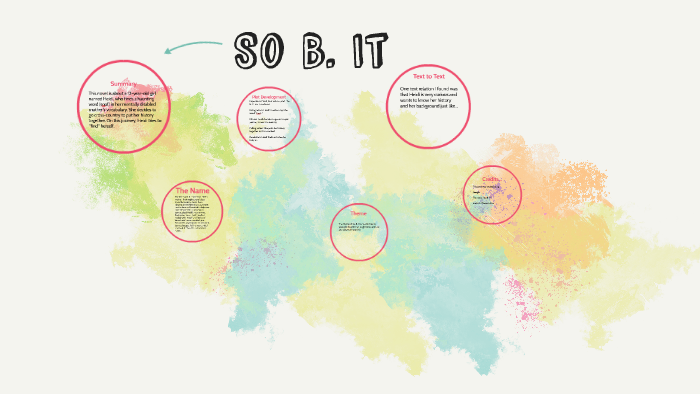 So B It By Lia Billiot