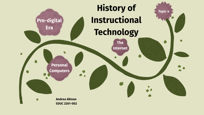History of Educational Technology by Andrea Allman on Prezi