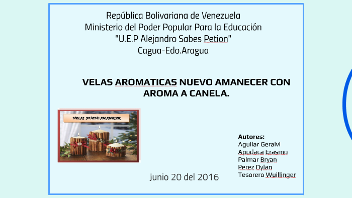 Proyecto Velas Aromaticas-Nuevo Amanecer Sesion 3-A by wuillingher