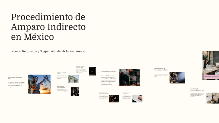 Procedimiento de Amparo Indirecto en México by FRANCISCO VAZQUEZ on Prezi