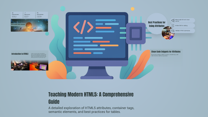 Teaching Modern HTML5: A Comprehensive Guide by Moataz Mohamed on Prezi