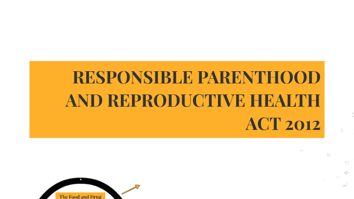 essay about responsible parenthood and reproductive health act