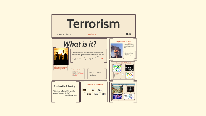 Terrorism by Scott Wike on Prezi