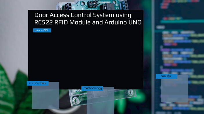 Door Access Control System using RC522 RFID Module and Arduino UNO by ...