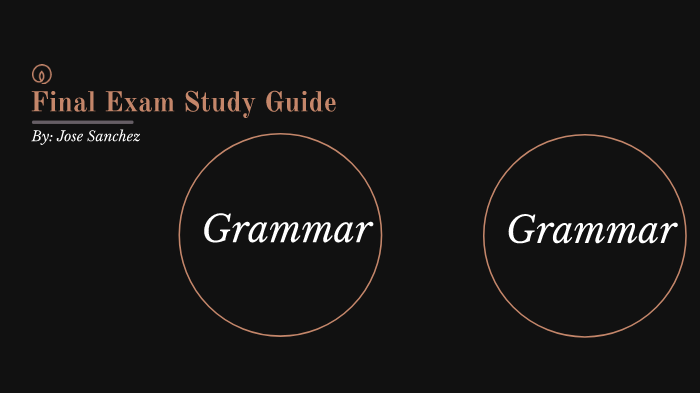 Final Exam Study Guide by Jose Sanchez on Prezi