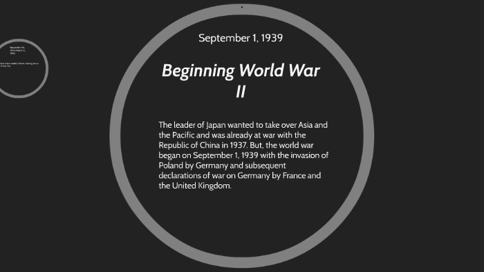 Beginning World War II by Emilee Mccumber on Prezi