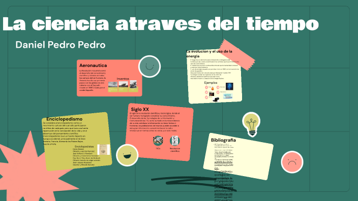 La ciencia en el tiempo by Daniel Pedro Pedro on Prezi