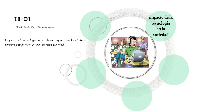 impacto de la tecnología en la sociedad by gisell paola ruiz thomas on ...