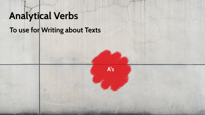 analytical-verbs-by-vidas-bostroem