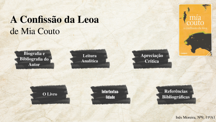A Confissão da Leoa de Mia Couto by Inês Moreira on Prezi