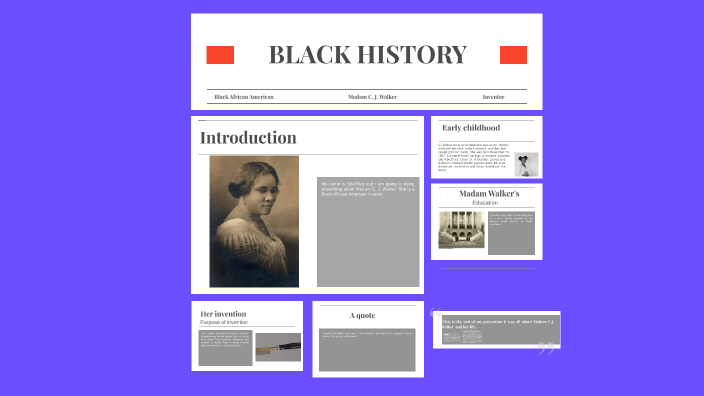 Black History by Sha'Riya Burchfield on Prezi