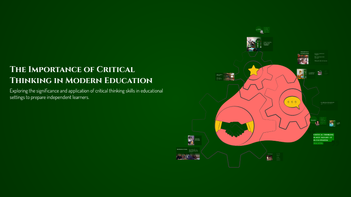 The Importance of Critical Thinking in Modern Education by André Lewis ...