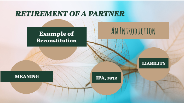 Retirement Introduction RETIREMENT INTRODUCTION by DHANYA V L on Prezi