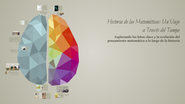Historia de las Matemáticas: Un Viaje a Través del Tiempo by Yuly ...
