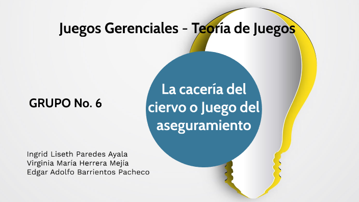 La caceria del ciervo o Juego del aseguramiento by Edgar Barrientos on