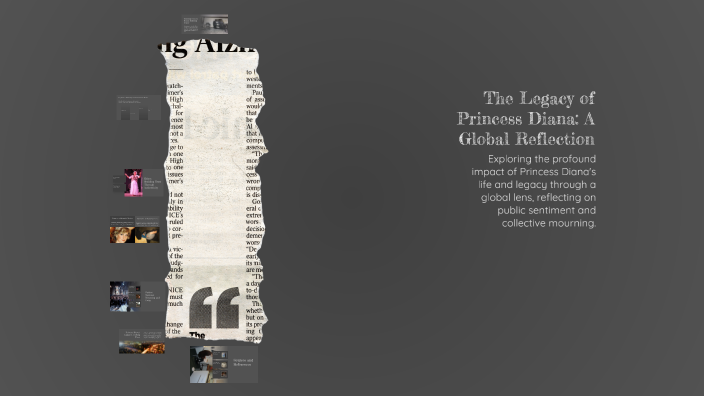 The Legacy of Princess Diana: A Global Reflection by Alyssa Baranick on ...