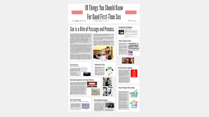 10 Things You Should Know For Good First-Time Sex by Hailey Sherman on ...