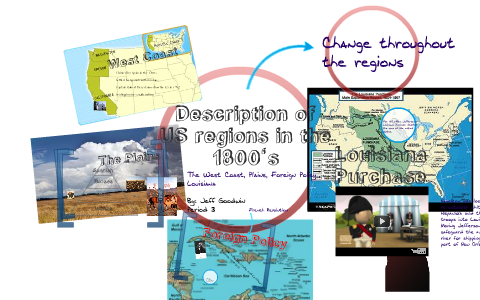 Regions Of The United States In The 1800's By Brian Van Voorhees On Prezi