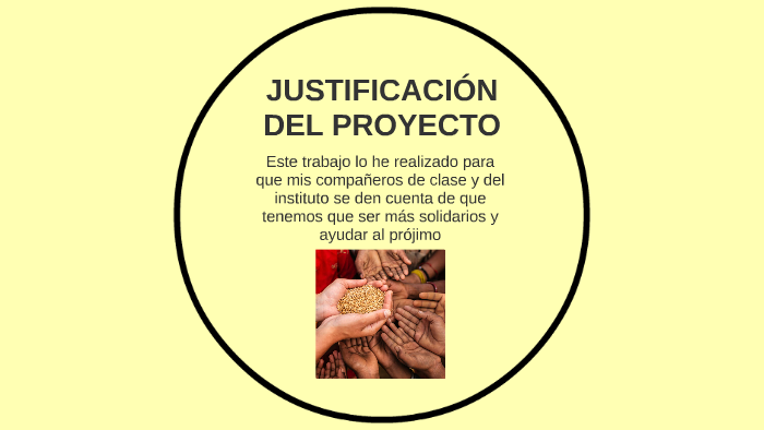 Justificacion Del Proyecto By Pepe Aniortes Abellan On Prezi Next