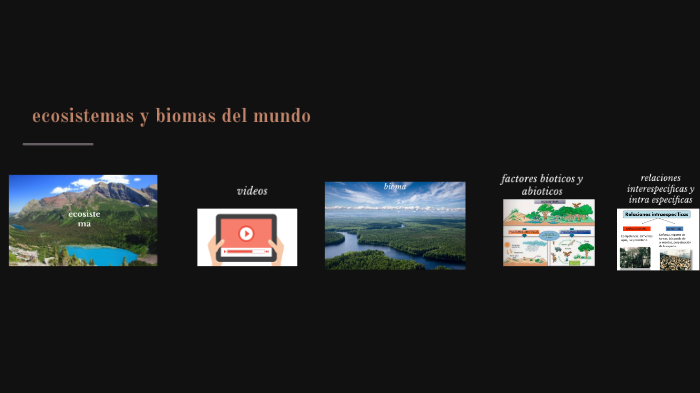 los ecosistemas y biomas by DAVID ZAMORA SANCHEZ on Prezi