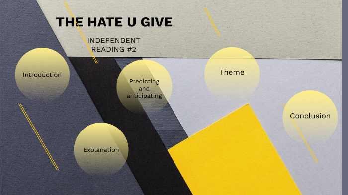 the hate u give by sophia tavares on Prezi