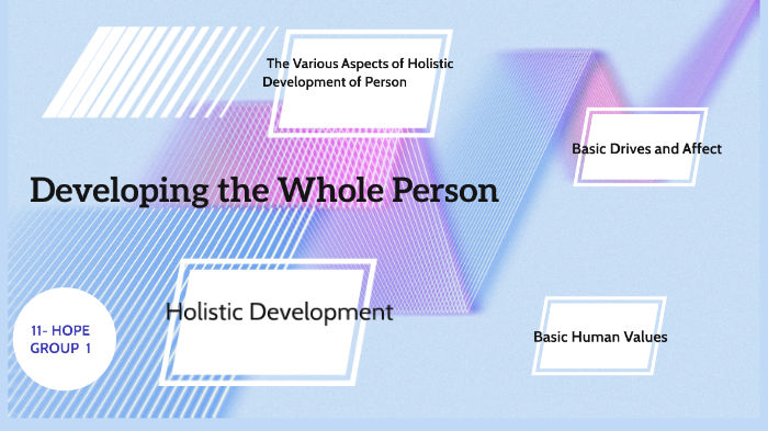 essay about developing the whole person