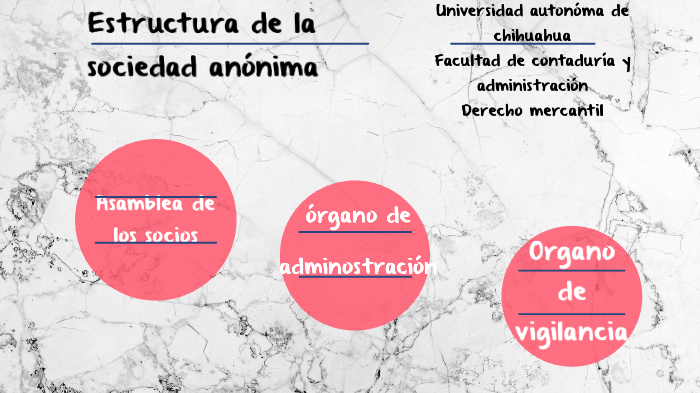 Estructura de una sociedad anónima by Ana Ortiz on Prezi