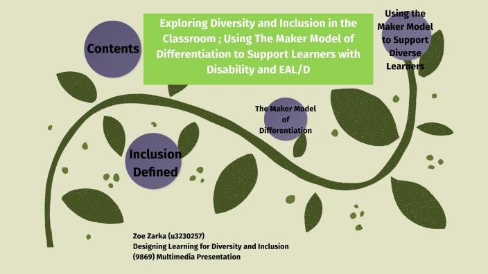 Exploring Diversity And Inclusion In The Classroom ; Using Maker's ...