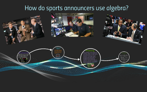 How do sports announcers use algebra? by C Tanner on Prezi