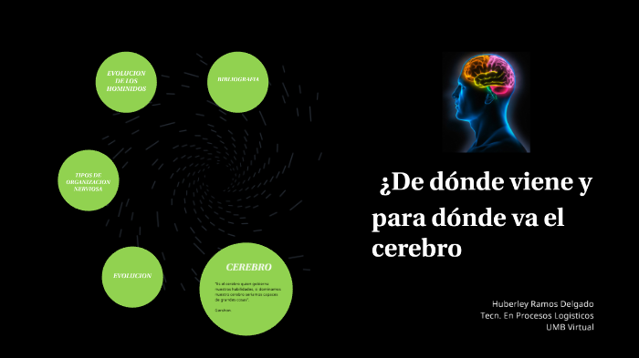 ¿de Dónde Viene Y Para Dónde Va El Cerebro By Huberley Ramos Delgadoemk 3281