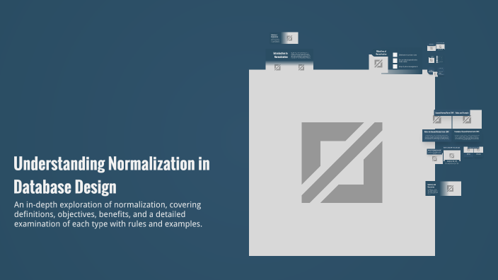 Understanding Normalization in Database Design by Dinesh Gurung on Prezi