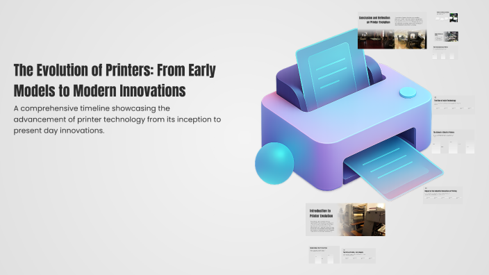 The Evolution of Printers: From Early Models to Modern Innovations by ...