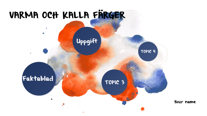 Varma Och Kalla Färger By Anders Ekvall On Prezi