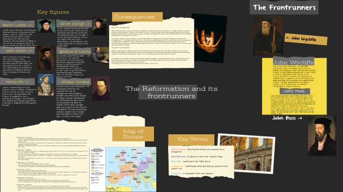 The Reformation and its frontrunners. by Jay A on Prezi