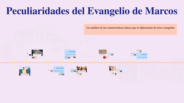 Peculiaridades del Evangelio de Marcos by Ana María Luna Rodríguez on Prezi