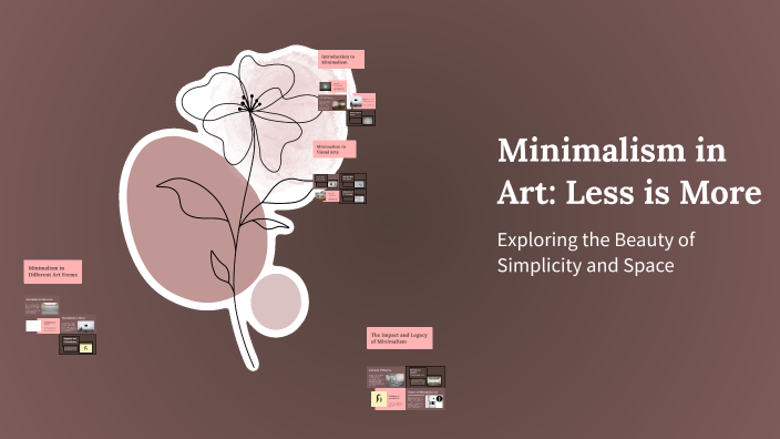 Less Modivation Art Minimalism in Art: Less is More by Madhur Goswami on Prezi
