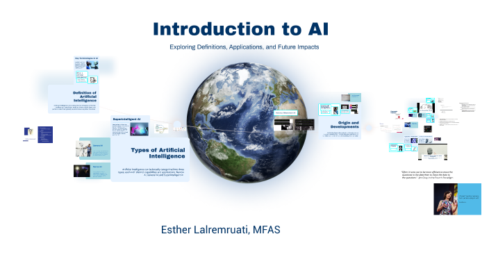 Introduction to Artificial Intelligence by Esther Lalremruati on Prezi