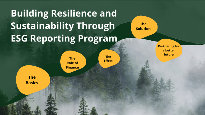Building Resilience And Sustainability Through An Esg Reporting Program By Caitlyn Gill On Prezi Building Resilience And Sustainability Through An Esg Reporting Program By Caitlyn Gill On Prezi