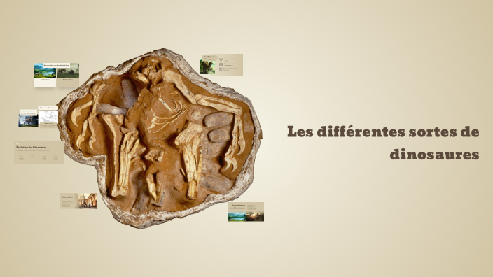 Les différentes sortes de dinosaures by Gerges Rebecca on Prezi