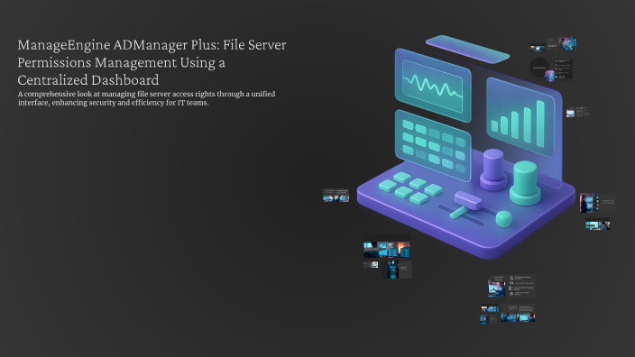 ManageEngine ADManager Plus: File Server Permissions Management Using a ...
