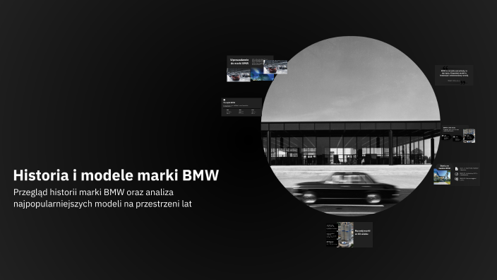 Historia i modele marki BMW by Mateusz Bielecki on Prezi