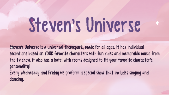 Steven's Universe by BreandRoz on Prezi