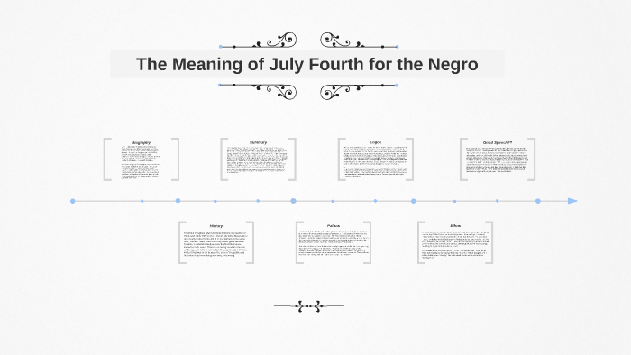 The Meaning Of July Fourth For The Negro By Taylor Searle