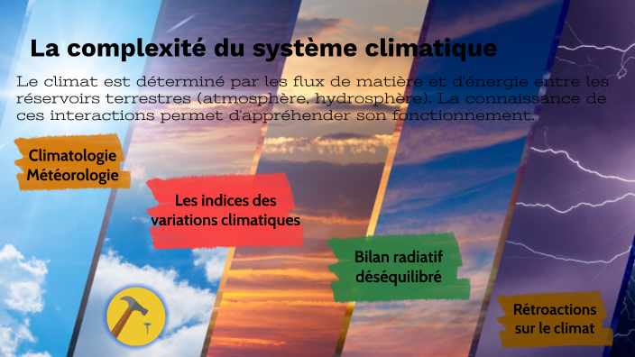 Complexité du système climatique by Mélanie Courson on Prezi