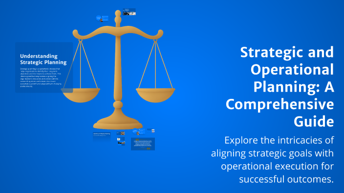 Strategic and Operational Planning: A Comprehensive Guide by Clint ...