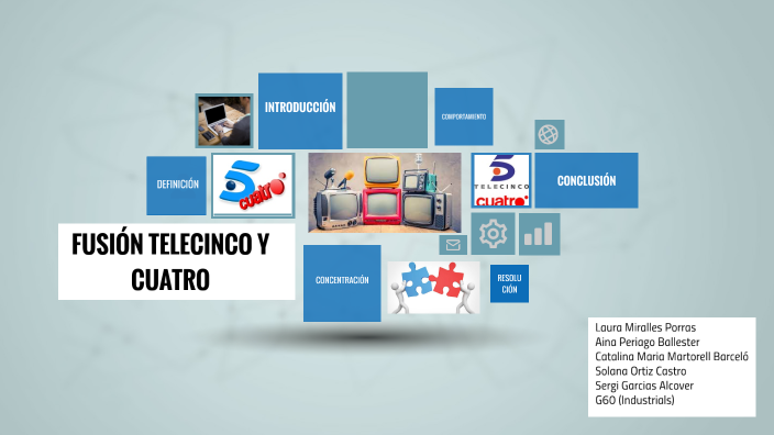 Fusión Telecinco y Cuatro by Laura Miralles on Prezi