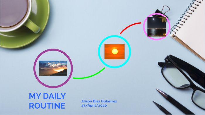 My daily routine by alison diaz on Prezi