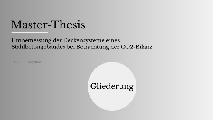 master thesis und kolloquium