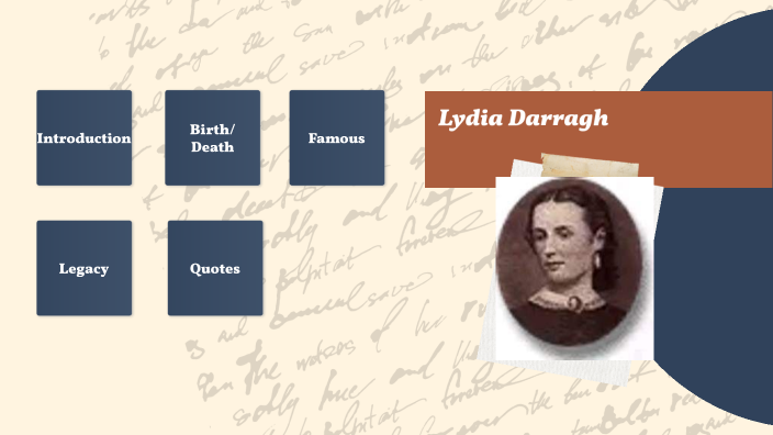 Lydia Darragh Biography by KAMILA EGAS on Prezi