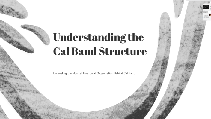 Understanding the Cal Band Structure by Robert Jonathan Young on Prezi